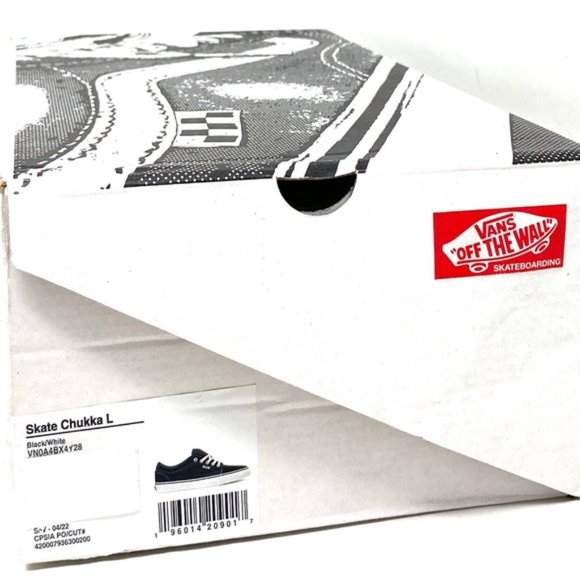 VANS Skate Chukka Low Shoe Womens Casual Sneaker Black Suede Canvas VN0A4BX4Y28 - Picture 3 of 12